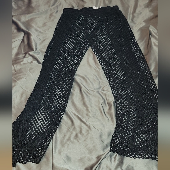 Resort Fishnet Pants sz L - Picture 3 of 4